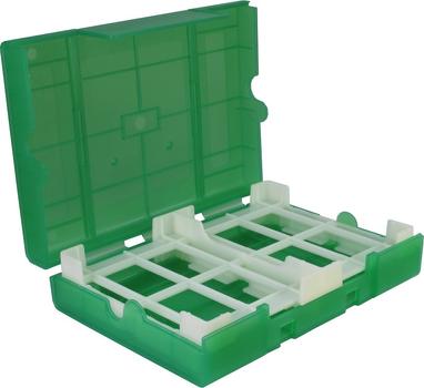 INTER-TECH HDD Schutzbox Inter-Tech 1x3, 5""/ 4x2, 5"" Kunststoff grün (88885392)