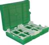 INTER-TECH HDD Schutzbox Inter-Tech 1x3, 5""/ 4x2, 5"" Kunststoff grün (88885392)