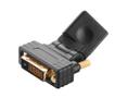 AKASA DVI-D Adapter auf HDMI, flexibel - schwarz (AK-CBHD16-BK)