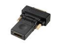 AKASA DVI-D Adapter auf HDMI, flexibel - schwarz (AK-CBHD16-BK)