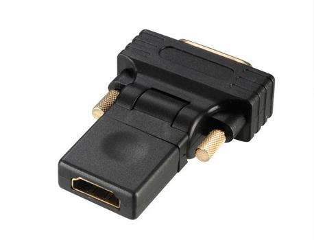 AKASA DVI-D Adapter auf HDMI, flexibel - schwarz (AK-CBHD16-BK)