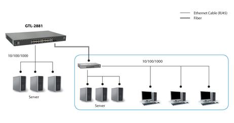 LEVELONE 28P SWITCH STACK L3 LITE MANAGED GB 2XSFP+ 10GB      IN CPNT (GTL-2881)