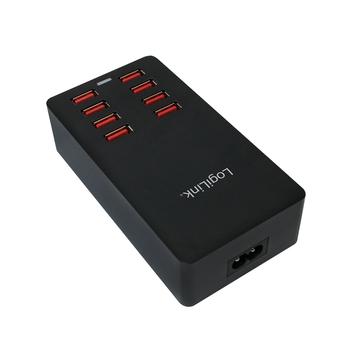 LOGILINK USB Table Charger, 8 Port,  (PA0140)