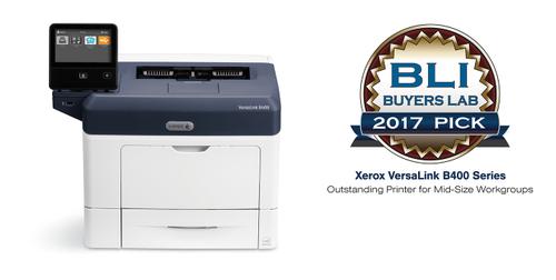 XEROX x VersaLink B400V/DN - Printer - B/W - Duplex - laser - A4/Legal - 1200 x 1200 dpi - up to 45 ppm - capacity: 700 sheets - Gigabit LAN, NFC, USB 3.0 (B400V_DN)