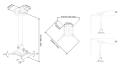 MULTIBRACKETS Uni Proj Ceiling Mount 500-800+Finetune (7350073731770)