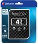 VERBATIM 6.3cm (2.5"")   4TB USB 3.0 Store'n Save Gen2 Black (53223)