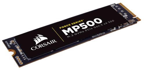 CORSAIR Force MP500 SSD 480GB PCIe PCIe NVME, up to 3000/ 2400MB/ s read/ write (CSSD-F480GBMP500)