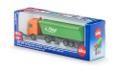 Siku 1796, 1:87, Preassembled,  Truck/ Trailer,  Metal, Plastik, Sort, Grøn, Orange (1796)