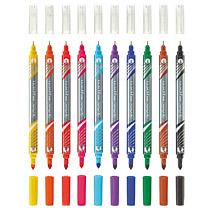 HERLITZ 11367232, Sort, Blå, Brun, Grøn, Orange, Lyserød, Lilla, Rød, Gul, Fin spids, Flerfarvet,  Flere, Rund, 0,5 mm (11367232)