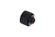 ALPHACOOL HT pipe connection 1/4" on 16mm black, 6-pack - 17385 (17385)