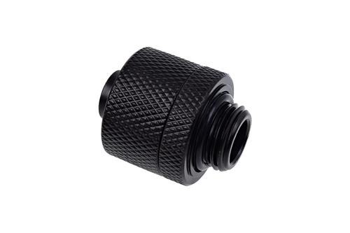 ALPHACOOL Eiszapfen 16/10mm Anschraubtül | G1/4 Deep Black (17232)