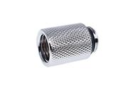 ALPHACOOL Eiszapfen Verlängerung 20mm ch | G1/4 AG auf G1/4 IG - Chrome (17257)