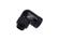 ALPHACOOL Eiszapfen Winkeladapter 90° bk | drehbar G1/4 AG auf G1/4 IG - Deep Black (17260)