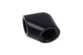 ALPHACOOL Eiszapfen L-Verbinder bk | G1/4 IG auf G1/4 IG - Deep Black (17258)