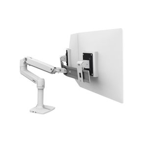 ERGOTRON LX DESK DUAL DIRECT ARM BRIGHT WHITE TEXTURE ACCS (45-489-216)