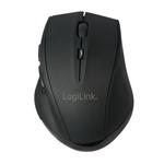 LOGILINK Maus LogiLink Bluetooth 2.4 GHz 1600dpi Laser scroll black (ID0032A)