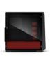 PHANTEKS Eclipse P400S Glass Silent Tempered Glass Panel, ATX, m-ATX, m-ITX, Black/Red (PH-EC416PSTG_BR)