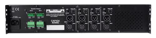 AUDAC CAP424 Forsterker 4x240W/ 100V 230V (CAP424)
