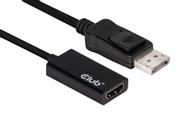 Club 3D video adapter - DisplayPort / HDMI - 20 cm (CAC-1056)