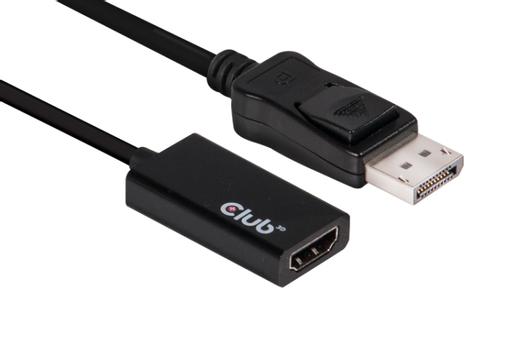 Club 3D video adapter - DisplayPort / HDMI - 20 cm (CAC-1056)