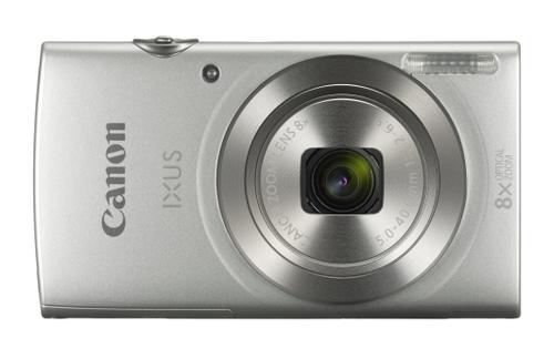CANON Digital Camera IXUS 185 Silver 20megapixel 28mm Wide Angle Lens 8x optical zoom with 16x zoomPlus DIGIC 4+ (1806C001)