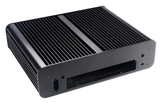 AKASA Euler TX Thin Mini-ITX Gehäuse, OEM - schwarz (A-ITX26-M1B)