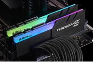 G.SKILL TridentZ RGB Series - AMD Edition - DDR4 - sett - 16 GB: 2 x 8 GB - DIMM 288-pin - 2400 MHz / PC4-19200 - ikke-bufret (F4-2400C15D-16GTZRX)