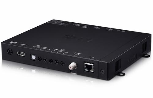 LG STB-5500 SetTopBox StandAlone HotelTV Mediaplayer UHD 4k 1.366x768 HDMI LAN RS232 BT USB 12W VESA digital analog black (STB-5500)