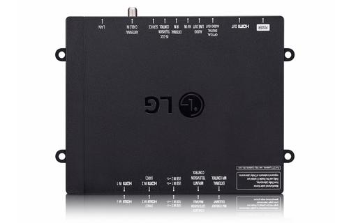 LG STB-5500 SetTopBox StandAlone HotelTV Mediaplayer UHD 4k 1.366x768 HDMI LAN RS232 BT USB 12W VESA digital analog black (STB-5500)