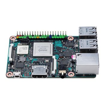 ASUS S Tinker Board - Single-board computer - Rockchip RK3288 / 1.8 GHz - RAM 2 GB - 802.11b/ g/ n,  Bluetooth 4.0 (90MB0QY1-M0EAY0)