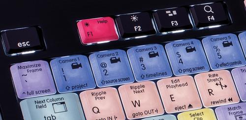 LOGICKEYBOARD Adobe Premiere Pro Cc Tangentbord Adobe Premiere Pro CC Mac (LKB-PPROCC-AMBH-UK)