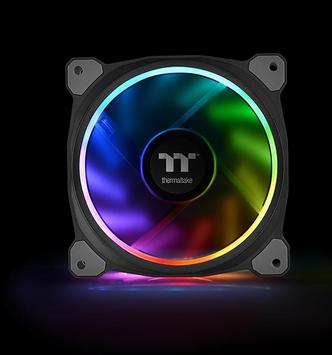 Thermaltake Riing PLUS 12 RGB Fan TT - Premium Edition - systemviftesett (CL-F053-PL12SW-A)