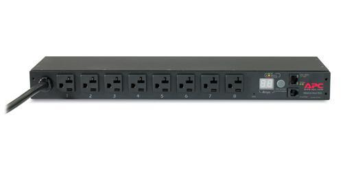 APC RACK PDU METERED 1U 20A 120V (8) 5-20 ACCS (AP7801B)