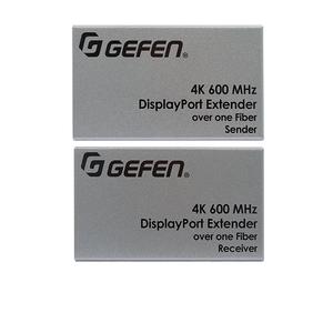 GEFEN Kuitumuunnin - Ultra HD 600 MHz DisplayPort 1.2 Extender over one SC Terminated. Fiber Optic Ca (EXT-DP-4K600-1SC)