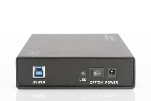 DIGITUS 3.5IN SSD/HDD ENCLOSURE USB 3.0 SATA 3 2.5-3.5IN SSD/HDD W.PSU IN (DA-71106)