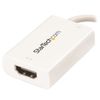 STARTECH USB-C to HDMI Video Adapter with USB Power Delivery - 4K 60Hz - White	 (CDP2HDUCPW)