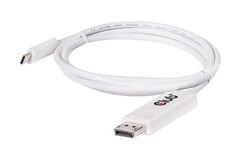 CLUB 3D Kabel USB 3.1 Typ C > DP 1.2 4K60Hz UHD 1,2m St/St retail (CAC-1517)