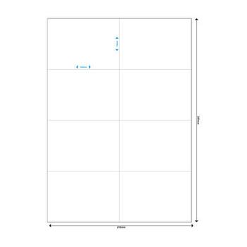 MediaRange Etiketten wht 105x74mm F-FEEDS (MRINK145)