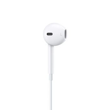 APPLE EarPods med fjernkontroll og mik 3.5mm minijack, in-ear, kablet fjernkontroll og mik, kompatibel,  Hvit (MNHF2ZM/A)