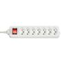 LINDY Power Strip 7-way Type J (IT) W/Sw. Outlet Factory Sealed
