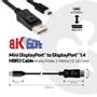 CLUB 3D MINI-DP 1.4 to DP 1.4 M/M 2M 8K60Hz BI-DIR (CAC-1115)