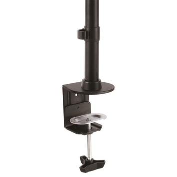 StarTech Vertical Desk Mount Dual Monitor Arm - For Monitors 13" to 27" - Adjustable - Desk Clamp / Grommet-Hole Mount - Dual VESA Monitors - Black (ARMDUALV) monteringssett - for 2 skjermer - svart (ARMDUALV)