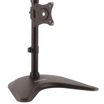 StarTech Vertical Dual Monitor Stand - Supports Monitors 13" to 27" - Adjustable - Computer Monitor Stand for Double Stacked VESA Monitors - Black (ARMBARDUOV) stativ - for 2 skjermer - svart (ARMBARDUOV)