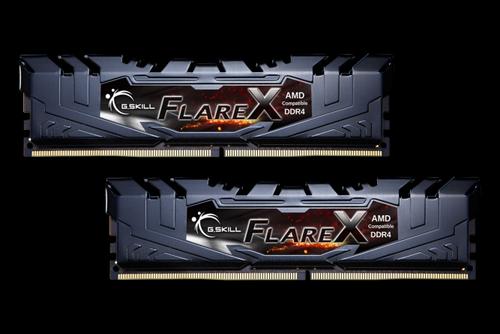 G.SKILL memory D4 3200 16GB C14 GSkill FlareX K2 2x8GB, 1, 2V, AMD Ryzen, FlareX (F4-3200C14D-16GFX)