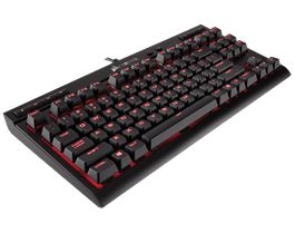 CORSAIR Gaming K63 Compact Mechanical Keyboard Backlit Red LED Cherry MX Red (CH-9115020-ND)