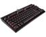 CORSAIR Gaming K63 Tastatur (sort) USB a pass-through, nordisk, Cherry MX Red, rød, TKL mekanisk gaming tastatur
