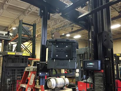 GAMBER-JOHNSON FORKLIFT VERTICAL EXTENSION BAR . ACCS (7160-0856)