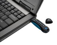 Corsair 64GB Flash Padlock 3 - USB-flashstasjon - kryptert - USB 3.0 (CMFPLA3B-64GB)