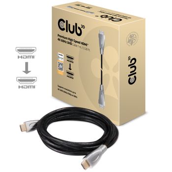 CLUB 3D HDMI 2.0 4K 60 Hz M/M 1 met. (CAC-1311)