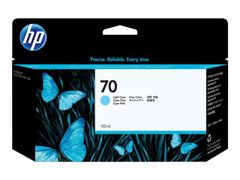 HP 70 - C9390A - 1 x Light Cyan - Ink cartridge - For DesignJet Z2100, Z3100, Z3100ps, Z3200, Z3200ps, Z5200